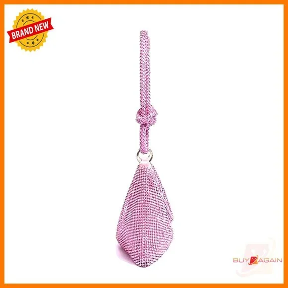 Small Rhinestone Evening Clutch Bag with Shoulder Strap for Formal Events - Picture 5 of 7